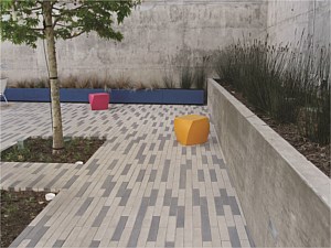Narrow Modular Pavers 58