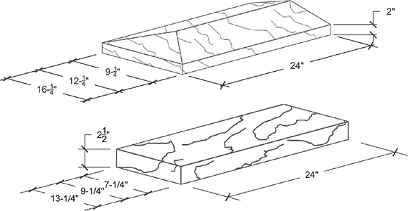 Sonorastone&reg; Wall Cap